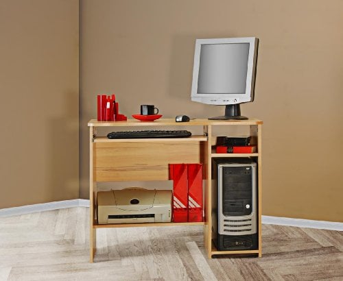 Möbeldesign Team 2000 GmbH Schülerschreibtisch - Computertisch - PC-Tisch kernbuche 8048