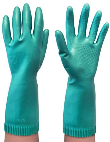 Mapa Guantes especiales para limpiar platos, talla 6/S, (paquete de 1)