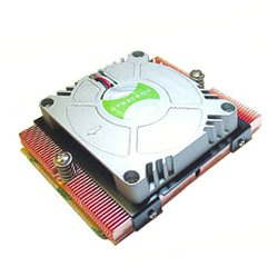 Server CPU Kühler 1U aktiv Sockel AMD 754/939/940 u. Opteron 1U 1 HE aktiv Kühler A77G