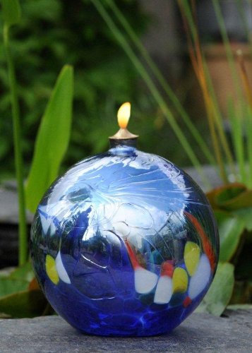D&J Glassware Lampe à huile Friendship Améthyste