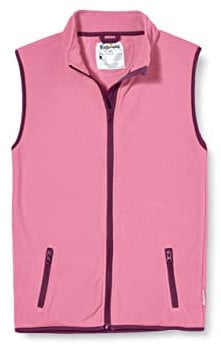 Playshoes Fleece Weste Unisex Kinder Outdoor-Oberteil, pink, 104