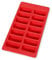 LékuéContenitore per cubetti di ghiaccio, colore: Rosso
