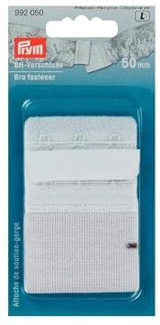 Prym - Prym Einstellbar 2-Wege (50mm) Hautschutz BH-Verschluss - 1 Stück