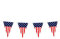ESPA / FunnyFashion NEU Wimpelkette USA, 5m