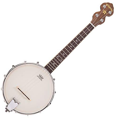 Pilgrim Performer Series Open Back Ukulele Banjo - 4 Strings - VPUB4