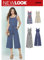 New Look Sewing Pattern 6446A Misses' Jumpsuits and Dresses, White