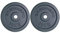 Train Hard Hantelscheiben Set Gewichten Gusseisen 30/31 mm Lochdurchmesser 2 x 10 kg