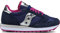 Saucony Jazz Original Sportschuhe für Damen, Marineblau Leichtathletik-Schuh, blau, 41 EU