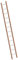 Layher 1029012 Verbundanlegeleiter 12 Sprossen, Holz-Aluminium-Anlegeleiter, Länge 3.50 m