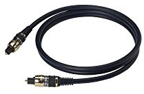 REAL CABLE OTT60/1M20 Câble Optique 1 m Noir