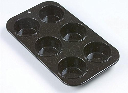 Falcon Enamel 30cm Muffin Tin 6 cup