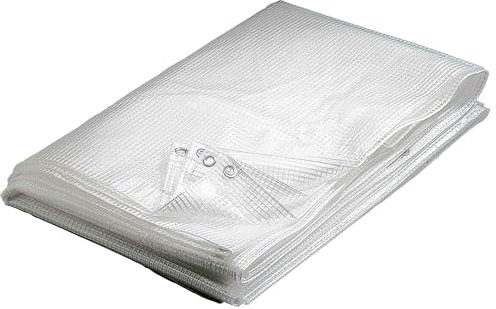 Industrieplane, 160 g/m², 3 x 4 m, durchsichtig