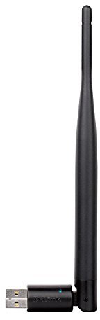 D-Link DWA-127 Adaptateur USB Wi-Fi N 150 avec Antenne à Gain Élevé - Débit Jusqu'à 150Mbps - 802.11 b/g/n - WPS- Idéal pour Améliorer votre Connexion Wi-Fi sur Ordinateur Portable