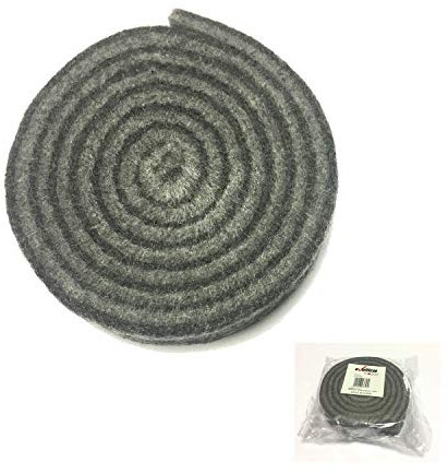Alevar Cancellino in Feltro Rotondo per Lavagna a Gesso, Diametro 9 cm, 1, Colore Nero/Ardesia