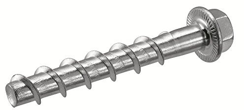 Hilti 418085 3/10,2 cm X 17,8 cm KWIK Hus-ez béton et maçonnerie Vis Ancre, 10-Pack