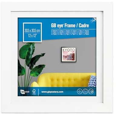 GB Eye LTD, Blanc, 30x30cm - Eton, Cadre