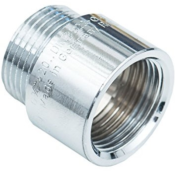 Cornat chrom Hahnverlängerung 3/4 Zoll x 20 mm, TEC382501