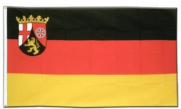 MaxFlags Deutschland Rheinland Pfalz Flagge, Fahne 90 x 150 cm