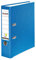 Original Falken PP-Color Kunststoff-Ordner. Made in Germany. 8 cm breit DIN A4 Pastell-Farbe aqua Ringordner Vegan Aktenordner Briefordner Büroordner Plastikordner Schlitzordner