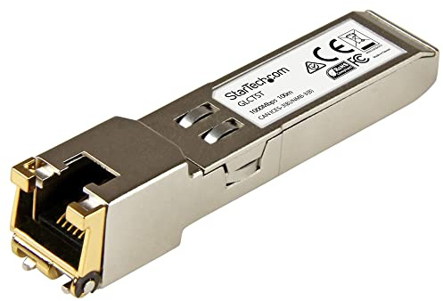 StarTech Cisco GLC-T Compatible SFP Module, 1000BASE-T, RJ-45 100m (GLCTST)