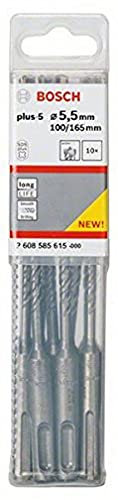 Bosch Accessories Bosch Professional Hammerbohrer SDS-plus-5 (10 Stück, Ø 5,5 mm)