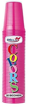 Bicchieri 200Ccx50 Fucsia