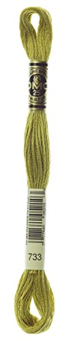 DMC 6 Strand Cotton Embroidery Thread 733