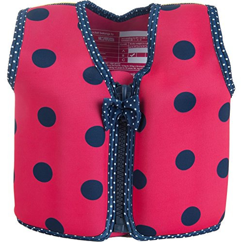 Konfidence Jacket - Premium Schwimmweste für Kinder | Einstellbarer Auftrieb | UKCA- & CE-Konform | Von Schwimmschulen Empfohlen | Über 25 Jahre Erfahrung(Ladybird, Large)