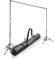 Walimex pro Teleskop Hintergrundsystem XL 225-400 cm breit, Fotohintergrund System 102-256 cm hoch, Lampenstativ 5/8'' Spigot, für Fotografie, Video u. Green Screen, für Leinwände aus Papier u. Stoff