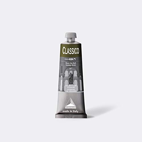 Maimeri Classico Oil Colors Vandyke brown 60 ml