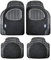 Goodyear Good Year GOD9024 1 Juego de alfombras 4 Piezas Recortable Color Goodyear, goma/Moqueta Negro