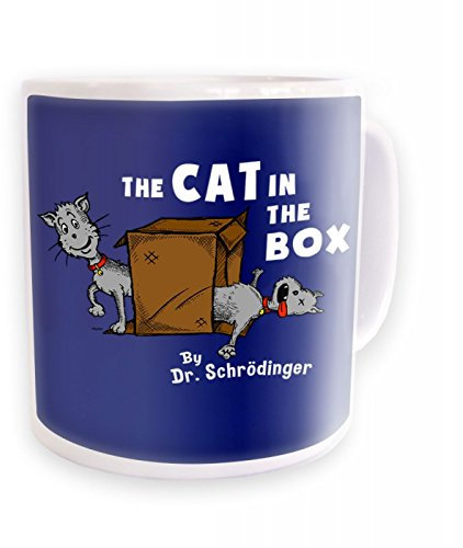 Geeky Mugs By Big Mouth Cat In The Box Dr Schrodinger Mug