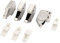 sourcing map 4 Pcs Press Open Door Catch Tip Touch Push Latch for Cabinet Kitchen