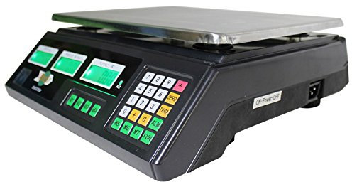 Báscula Digital Windur Basic M468 (capacidad max. 30Kg + panel posterior retroiluminado p/ clientes)