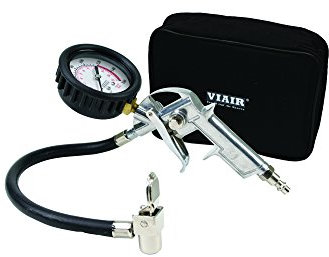 VIAIR 46 000 Reifenfüllpistole, 160 Psi, 6,3 cm mechanisches Messgerät, 1 Packung