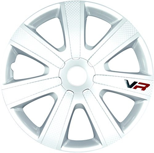 ZentimeX Radzierblenden Radkappen Radabdeckung 16 Zoll #902 WIEß