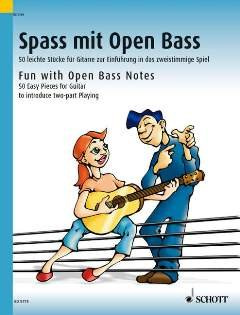SPASS MIT OPEN BASS - arrangiert für Gitarre [Noten / Sheetmusic] Komponist: KREIDLER DIETER