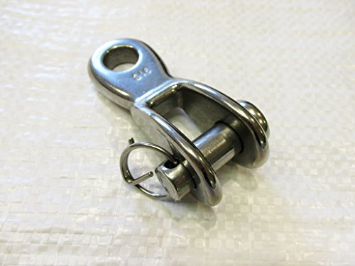 Stainless Steel Toggle Rigging Link 5MM (Rigging Jaw Shackle Wire Connector)