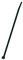 Unex 2249-0 U61X Brida para Uso Exterior, Negro Color, 4.8mm Ancho, 370mm Longitud, Paquete de 100