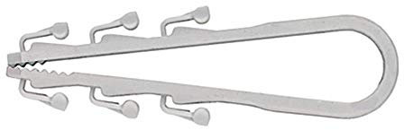 fischer Steckfix SF plus LS 20/40, Dübel, Schlaufe und Schraube in einem, Einhandmontage, Hohe Haltekräfte durch Sperrriegel, 100 Stück