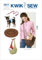 Kwik Sew Schnittmuster 3517 Hund XS-S-M-L-XL