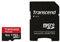 Transcend Carte Mémoire microSDXC 16 Go Classe 10 UHS-I 400x (Premium) TS16GUSDU1