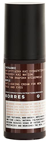 KORRES Maple Anti-Aging Creme für Gesicht und Augen, dermatologisch getestet & für Veganer geeignet, 50 ml