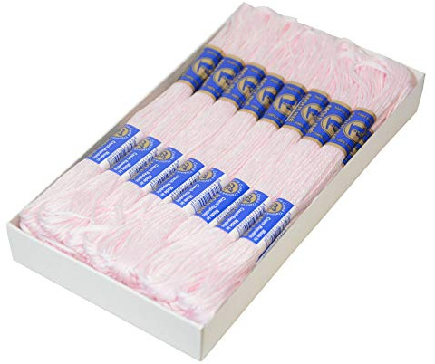24 Docken Stickgarn je ca. 8m / Sticktwist 100% Baumwolle Stickerei verschiedene Farbwahl