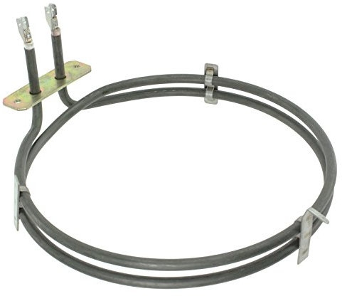 SPARES2GO 2 Turn Heater Element for Hygena & Diplomat Fan Oven/Cookers (2000W)