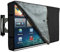 Protector TV Exterior Funda Universal para Televisor de 36 - 38 LCD, LED, ó Plasma, Resistente al Agua, Doble Protector de Pantalla con Capa Invisible - Negro Transparente 38