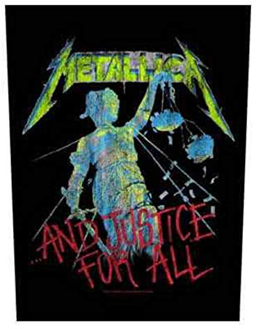 Metallica And Justice For All Rückenaufnäher