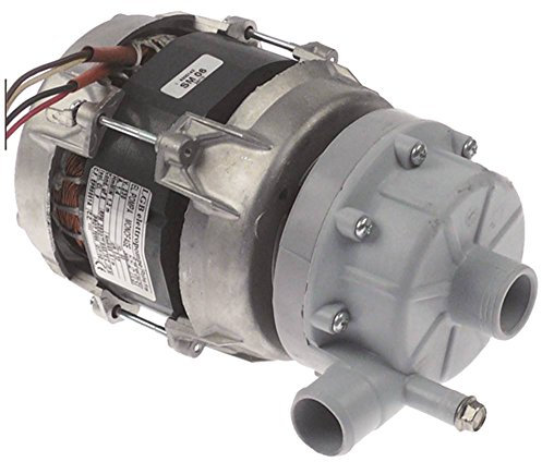 elframo Bomba zf170sx 0,32 kW/0,44ps para lavavajilla 230 V entrada Ø 28 mm salida Ø 26 mm Longitud 200 mm 50 Hz