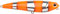 Spro Topwater-Wobbler Ikiru Pop 115 Chrome Nemo