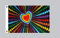 Everflag Flagge 90 x 150 : Regenbogen Bunte Herzen